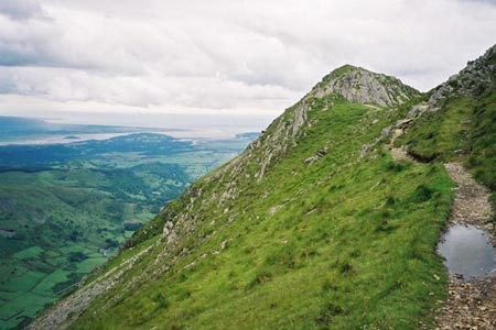 Path leading to Cnicht summit