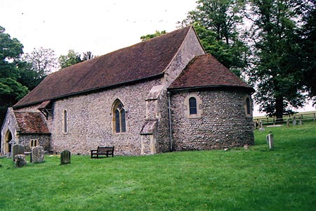 11th Century church at Swyncombe
