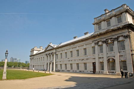 Greenwich University beside the River Thames- 