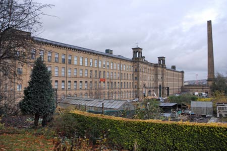 Saltaire - Salts Mill is constructed to massive proportions