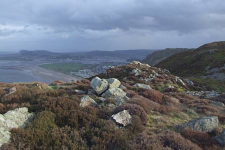 Deganwy and Conwy from Conwy Mountain