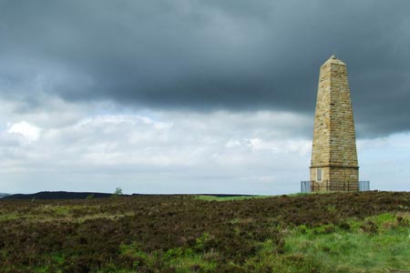 Captain Cooks Monument near to Easby