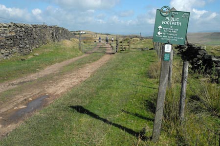 The Gritstone Trail to Bowstonegate, Lyme Park