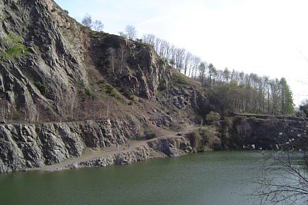 The quarry at south Swinyard Hill