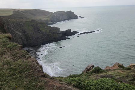 View south from Hartland Point