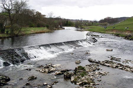 Linton Falls on the River Wharfe at Grassington