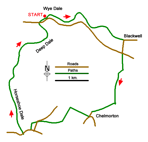 Walk 1896 Route Map
