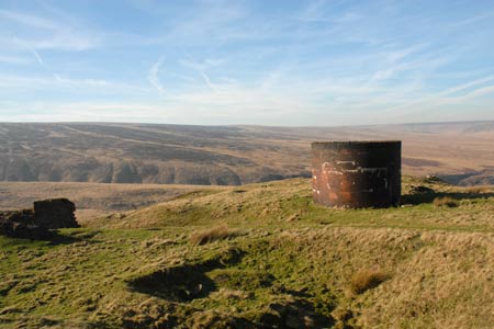 Ventilation shaft of Standedge railway tunnel, Pule Hill