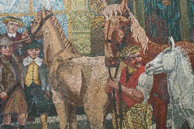 Mosaic mural at Holloway Circus, Birmingham