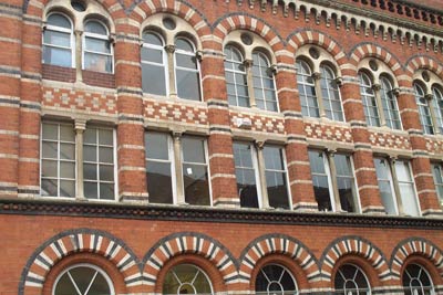 Birmingham - the extravagant exterior of the Argent Centre