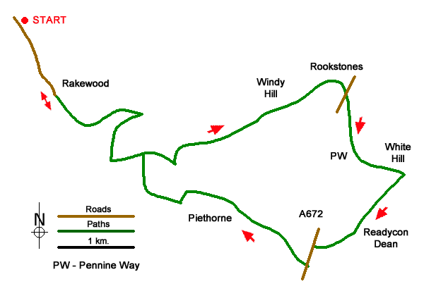 Walk 2260 Route Map