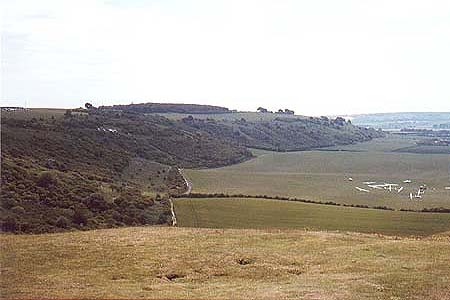 Dunstable Downs from the Five Knolls