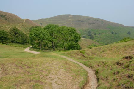 View of the Herefordshire Beacon, Malvern Hills