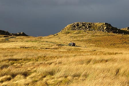 Gritstone outcrops of Bowland Knotts