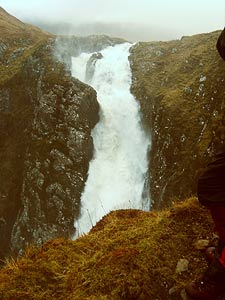 Photo from the walk - The Falls of Glomach from Morvich