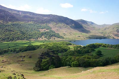 Crummock Water from Whiteless Breast