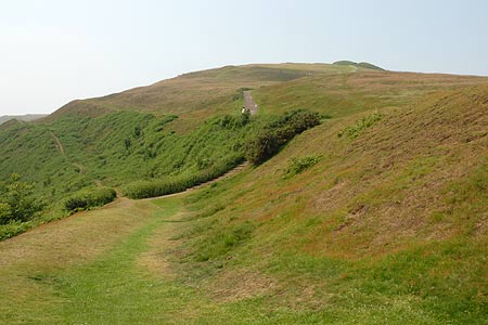 Herefordshire Beacon from the main approach