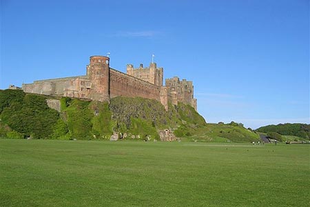 Photo from the walk - Budle Bay from Bamburgh