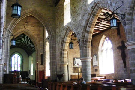 Much Marcle church interior
