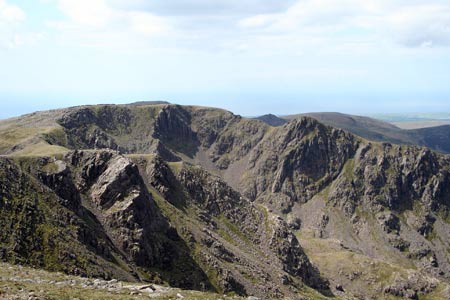 Scoat Fell and Steeple from the summit of Pillar