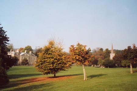 Stanmer House and church in Stanmer Park