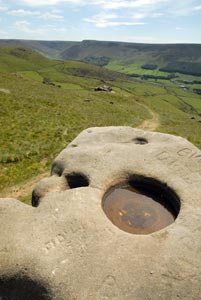 Pots and Pans are natural circular holes in rock