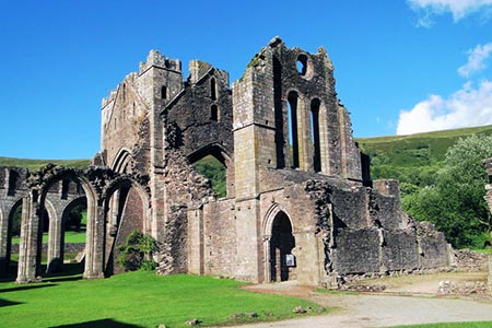 Llanthony Priory in the Vale of Ewyas