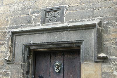 Stone doorway in the village of Stanton