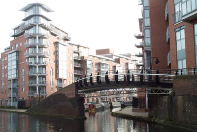 Birmingham - Sherbourne Wharf has been revitalised