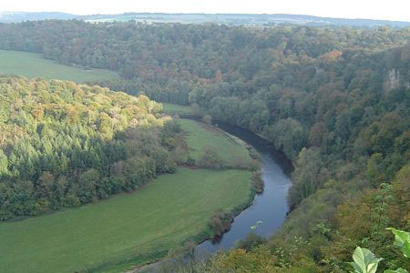 View over River Wye from Yat Rock