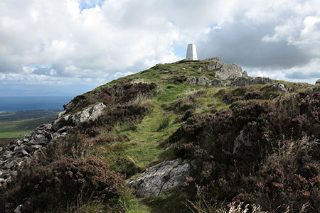 Path rising to summit of Carn Fadryn, Llŷn Peninsula