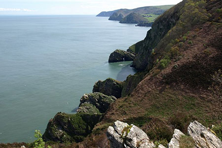 Photo from the walk - Heddon Valley from Woody Bay