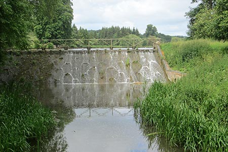 The weir at the Great Water, Latimer