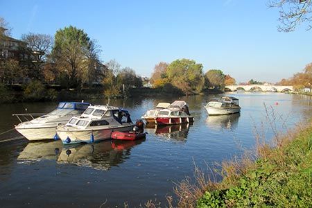 River Thames at Richmond.