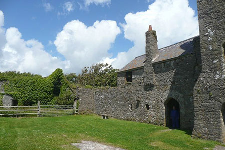 The priory buildings, Caldey Island (Ynys Byr, Pembrokeshire
