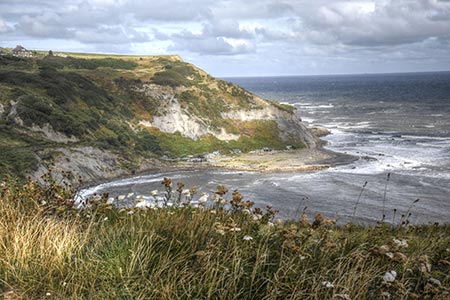Port Mulgrave seen from the Cleveland Way