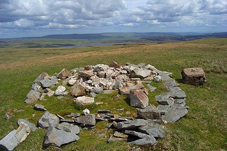 The summit of Meldon Hill, North Pennines