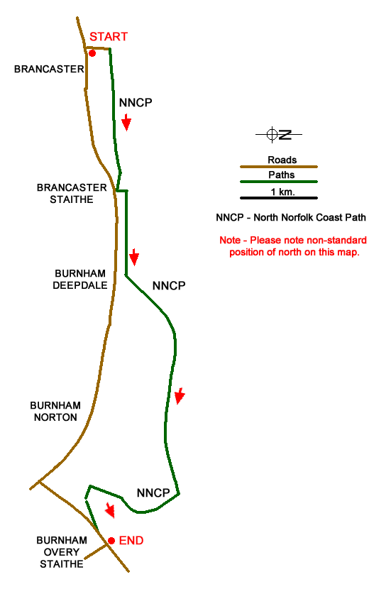 Walk 3514 Route Map
