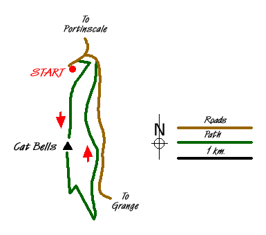 Walk 3525 Route Map