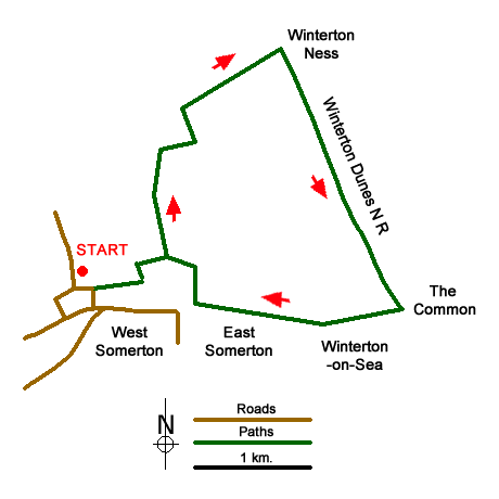 Walk 3609 Route Map