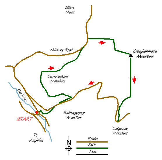 Walk 5050 Route Map